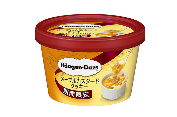 ハーゲンダッツ(Häagen-Dazs) メープルカスタードクッキー｜写真1