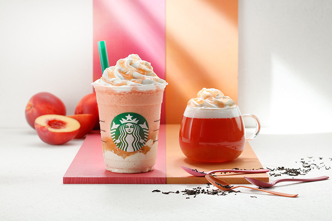 スターバックス(Starbucks Coffee) ネクタリン ピーチ クリーム｜写真1