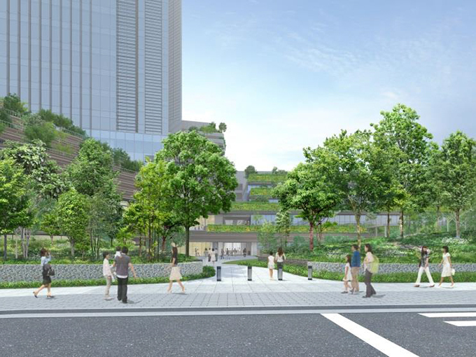 「コモレ四谷」四谷駅前の再開発で商業施設コモレモール、高層ビル、緑地公園が誕生｜写真2