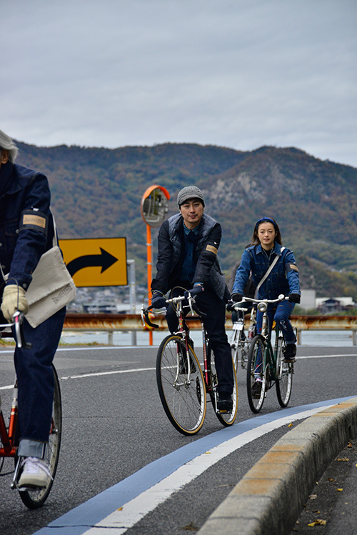 「デニムラン尾道 2016」広島・しまなみ海道で開催、デニムに身を固めて自転車でグループライド｜写真8