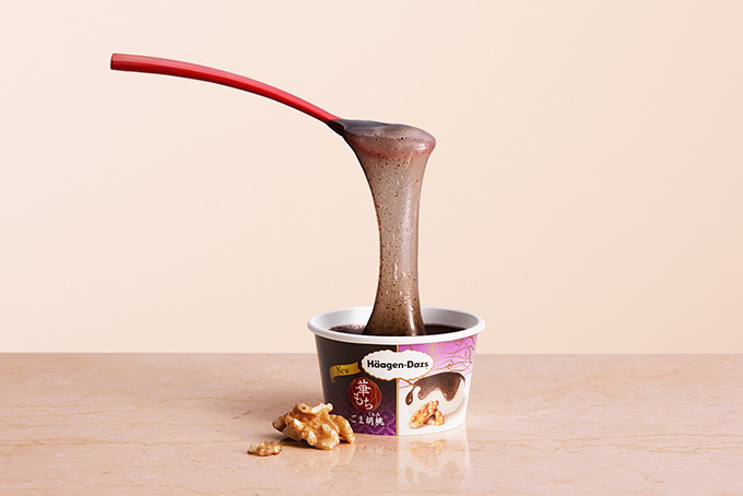 ハーゲンダッツ(Häagen-Dazs) 華もち きなこ黒みつ ごま胡桃｜写真4