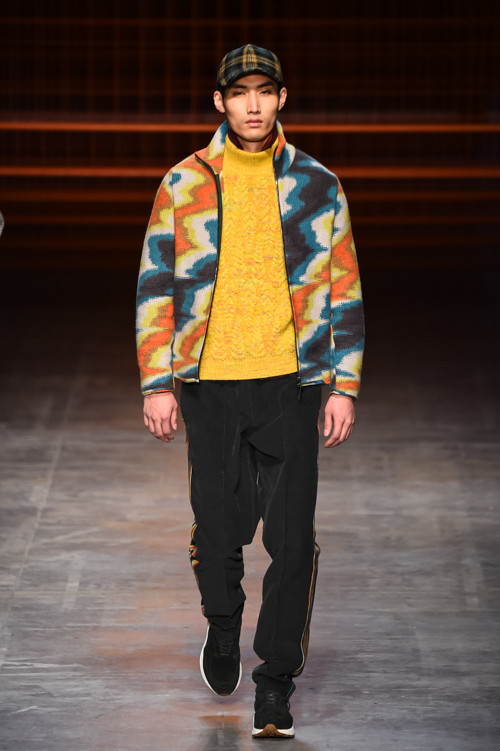 ミッソーニ(Missoni) 2017-18年秋冬メンズコレクション シルエット - 写真24