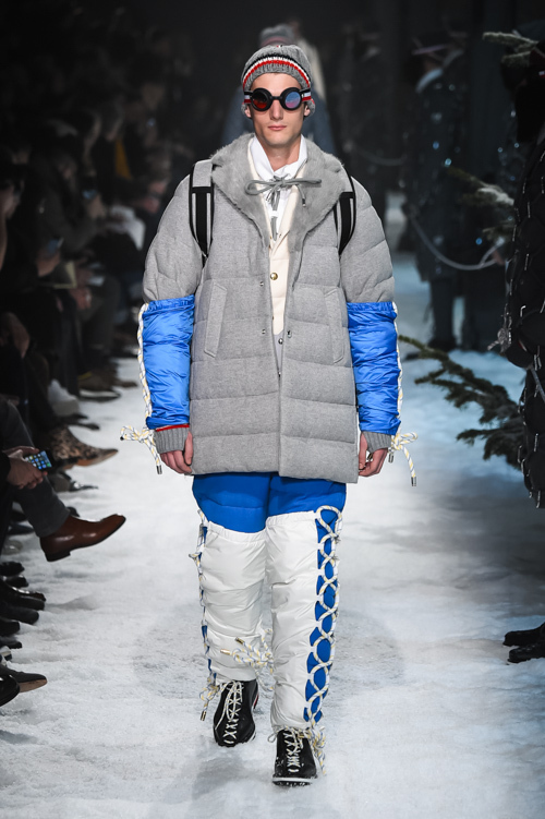 モンクレール ガム・ブルー(MONCLER GAMME BLEU) 2017-18年秋冬メンズコレクション  - 写真35