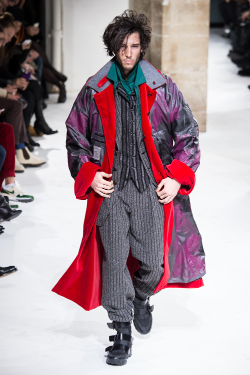 ヨウジヤマモト(Yohji Yamamoto) 2017-18年秋冬メンズコレクション シルエット - 写真20