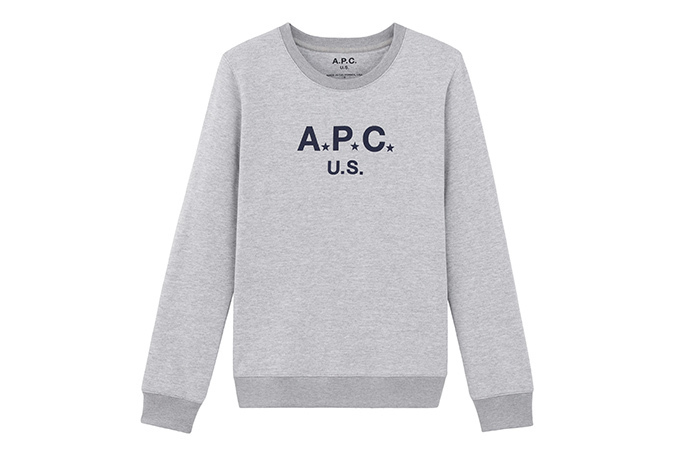 A.P.C.より全工程アメリカ製のジャージウェア - シンプルな作りのスウェットやフーディ｜写真2