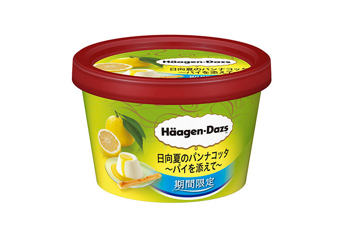 ハーゲンダッツ(Häagen-Dazs) 日向夏のパンナコッタ〜パイを添えて〜｜写真1