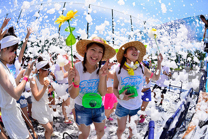 「バブルラン2017」新潟・宮城・大阪・東京・愛知で開催 - 泡まみれで走るランイベント｜写真2