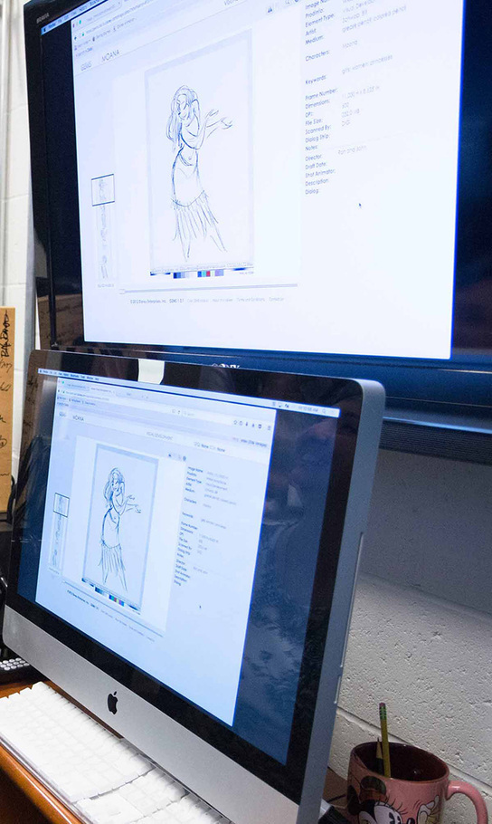 ディズニー・アニメにまつわるアーカイブ数千万点を所蔵する秘密の“魔法図書館”をレポート｜写真50