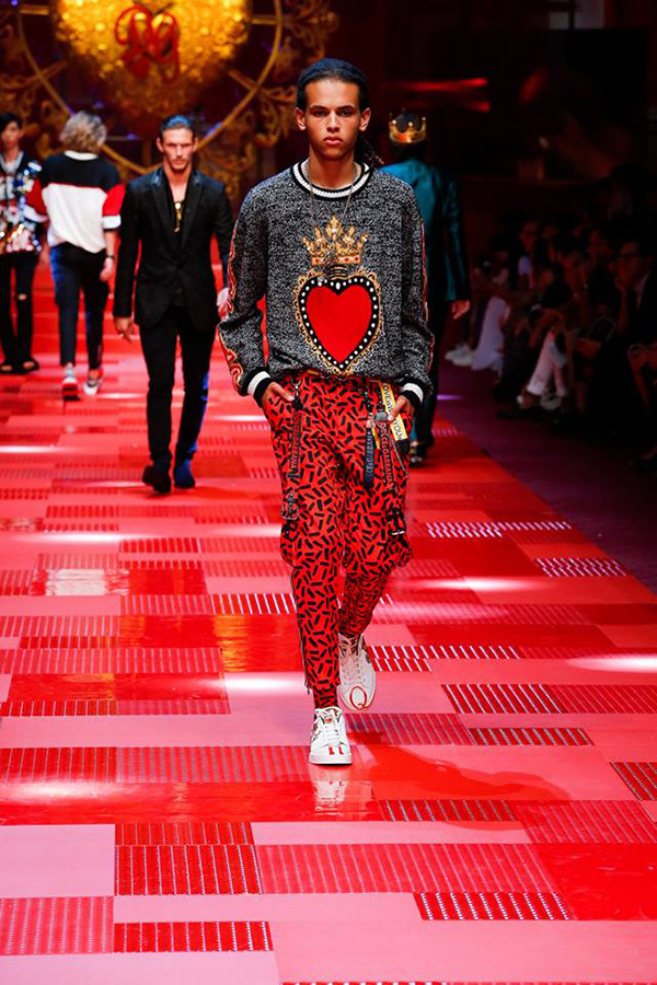 ドルチェ＆ガッバーナ(DOLCE&GABBANA) 2018年春夏メンズコレクション  - 写真44