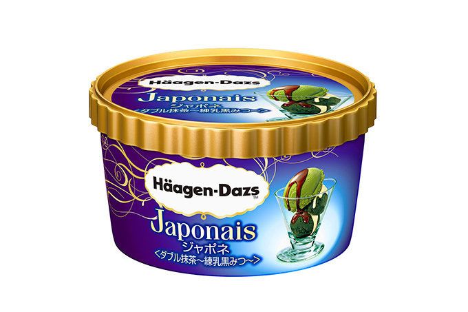 ハーゲンダッツ(Häagen-Dazs) ジャポネ＜ダブル抹茶〜練乳黒みつ〜＞｜写真1