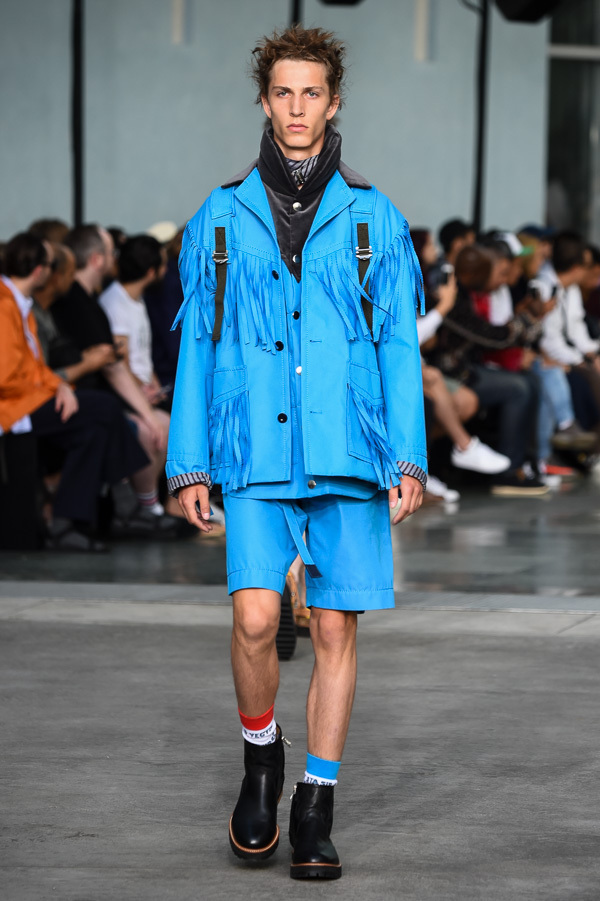 sacai 2018年春夏メンズコレクション - 国境と季節を超えたsacai流ハイブリッド｜写真3