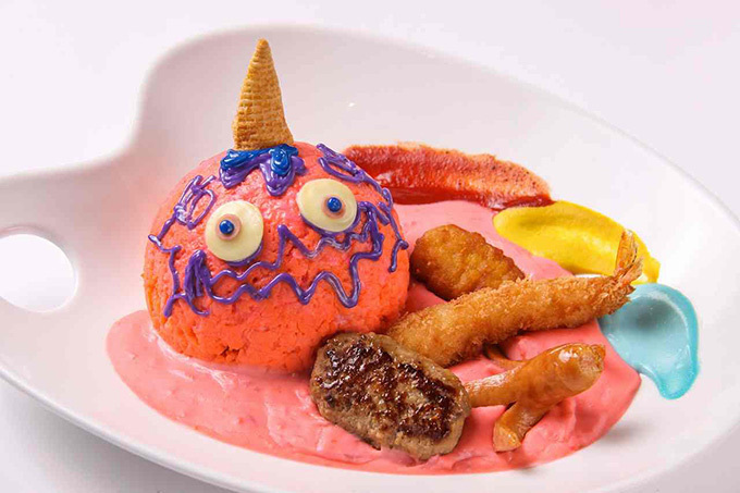 原宿KAWAII MONSTER CAFEの夏メニュー、ピンクモンスターバーガーやクラゲケーキ｜写真2