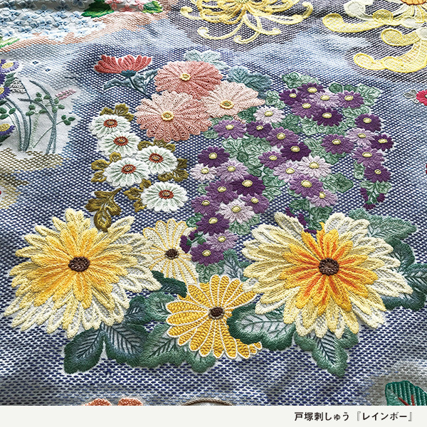 「私の針仕事展」西武池袋本店で開催 -パッチワークから刺繍、羊毛フェルトまで150点以上のキルト作品｜写真8