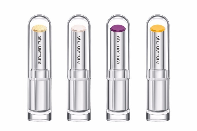 (左から)ルージュ アンリミテッド GLITTER、PEARL、PURPLE、YELLOW  各3,200円＋税＜新発売＞