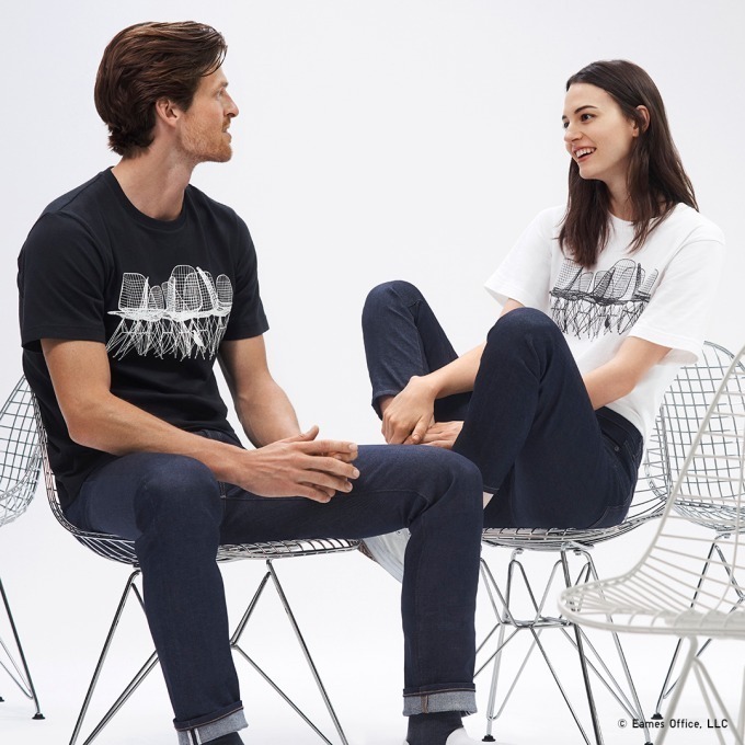 ユニクロ、イームズとコラボ「SPRZ NY EAMES」グラフィックTシャツやストールなど｜写真8