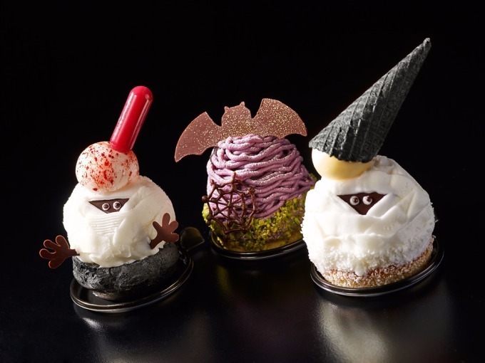 品川プリンスホテルのハロウィン限定スイーツ - おばけが微笑むパンケーキやパフェ｜写真1