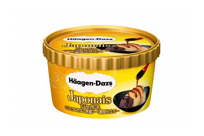 ハーゲンダッツ(Häagen-Dazs) ジャポネ＜バニラ＆きなこ黒蜜＞～濃厚仕立て～｜写真1