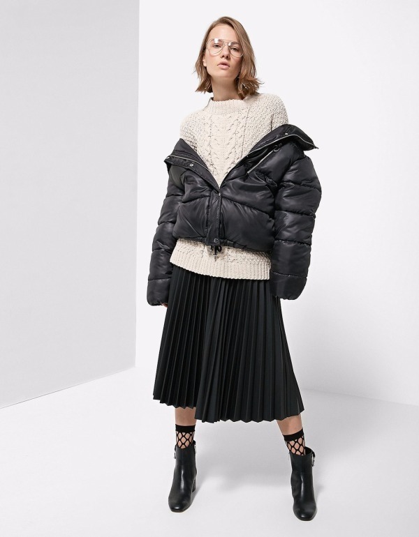 Puffer Jacket With Zip Detail 5,346円