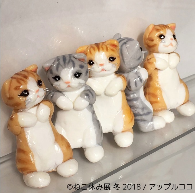 「ねこ休み展 冬 2018」が東京・浅草橋で - 350点以上の作品展示ほかオリジナルグッズも｜写真41