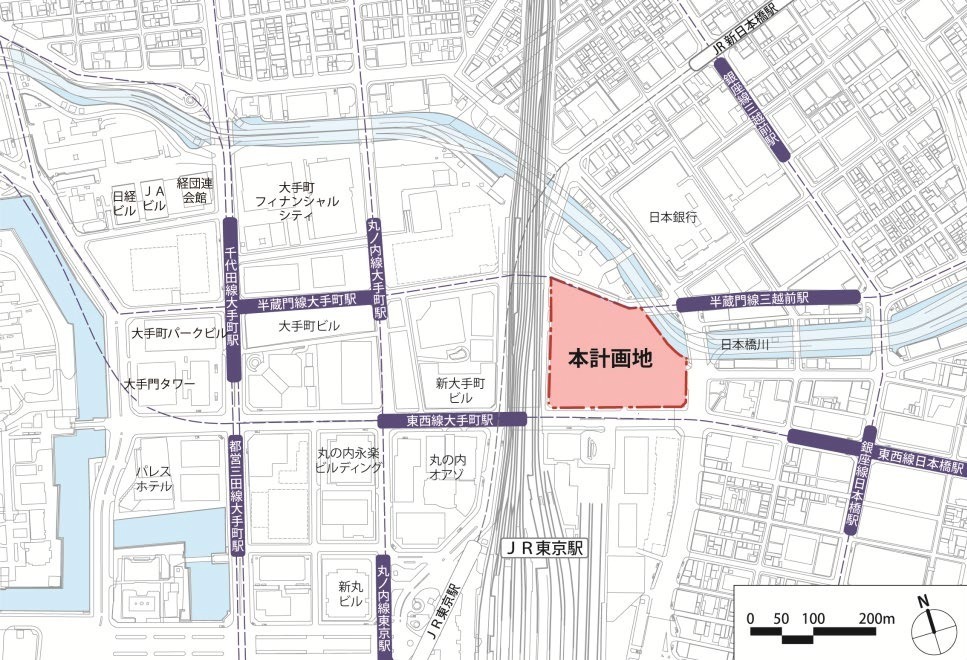 「トウキョウトーチ」東京駅日本橋口前に高さ390mトーチタワー＆大規模広場含む新街区が27年度誕生｜写真56