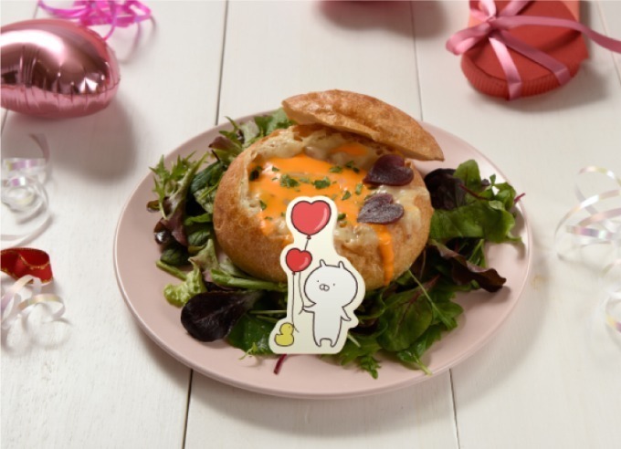 「うさまるカフェ - バレンタイン - 」LINEスタンプ人気キャラの限定カフェが有楽町マルイに｜写真5