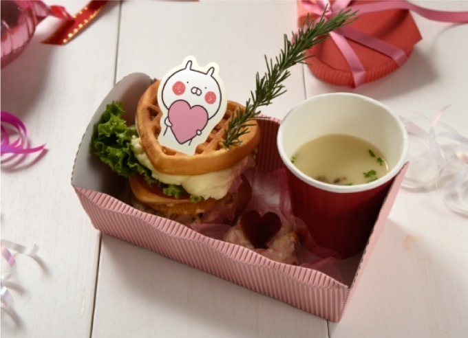 「うさまるカフェ - バレンタイン - 」LINEスタンプ人気キャラの限定カフェが有楽町マルイに｜写真4