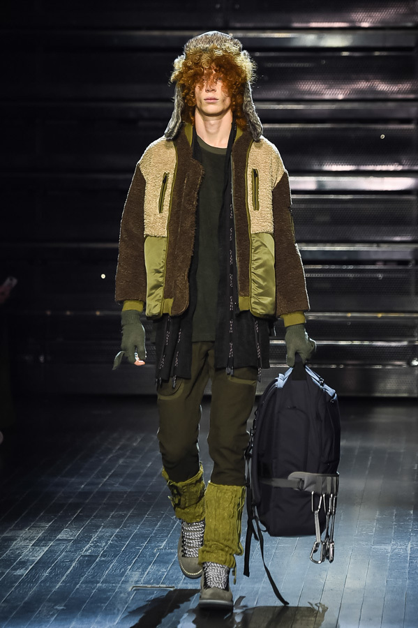 ホワイトマウンテニアリング(White Mountaineering) 2018-19年秋冬メンズコレクション シルエット - 写真22