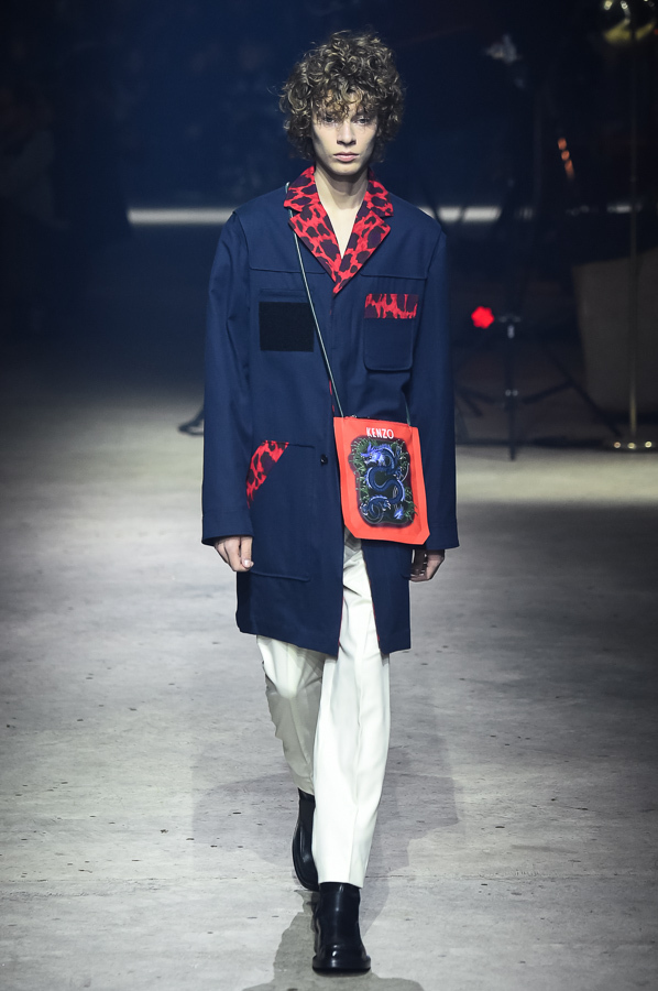 ケンゾー(KENZO) 2018-19年秋冬メンズコレクション シルエット - 写真19