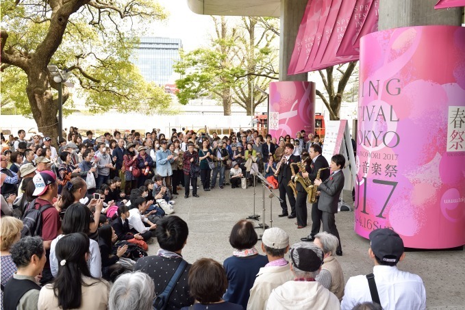 「日本橋 桜フェスティバル」江戸切り絵をモチーフにした桜並木、ライトアップや屋台グルメも｜写真3