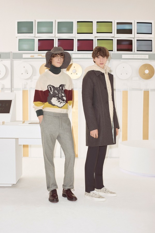 メゾン キツネ(Maison Kitsuné) 2018-19年秋冬メンズコレクション  - 写真15