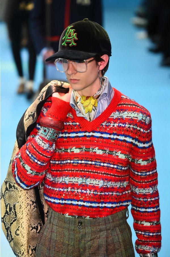 グッチ(GUCCI) 2018-19年秋冬メンズコレクション  - 写真9