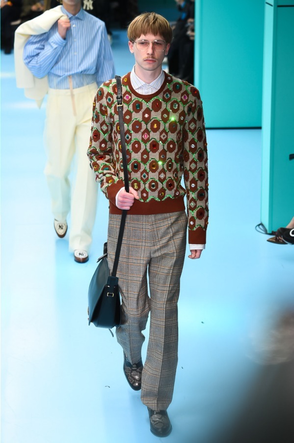 グッチ(GUCCI) 2018-19年秋冬メンズコレクション  - 写真35