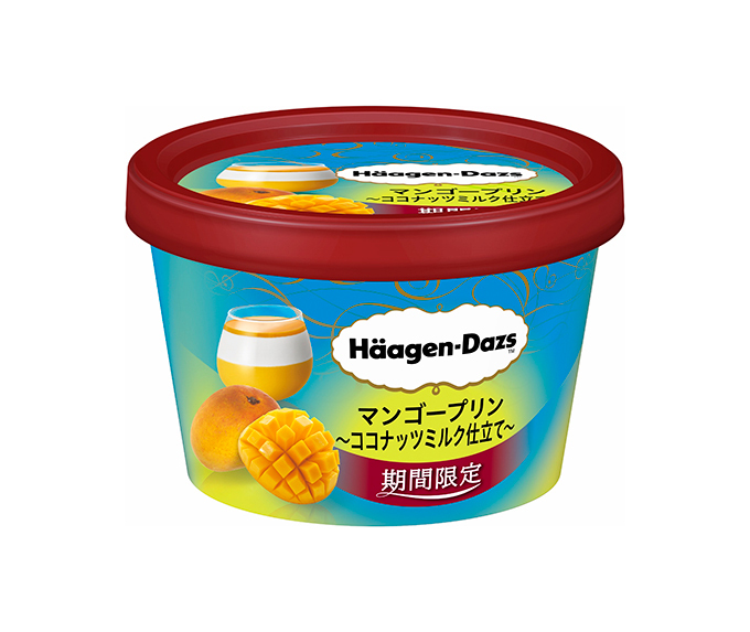 ハーゲンダッツ(Häagen-Dazs) マンゴープリン 〜ココナッツミルク仕立て〜｜写真1