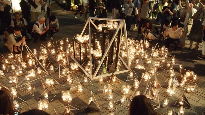 「1000000人のキャンドルナイト」大阪・梅田茶屋町エリアで、キャンドルの光の中でライブなど｜写真1