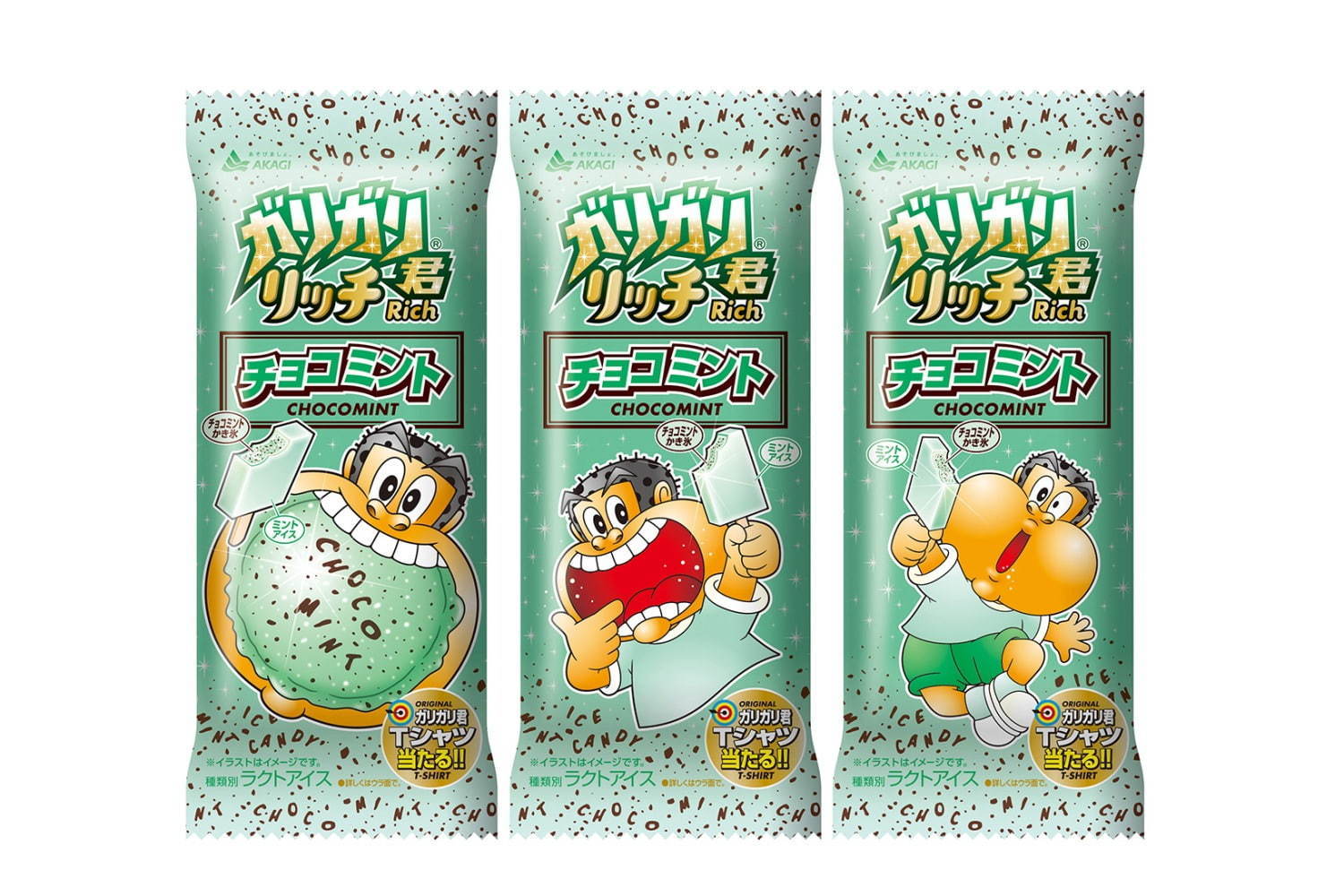 「ガリガリ君リッチチョコミント」再び！爽快ミント×チョコチップ入りかき氷｜写真1