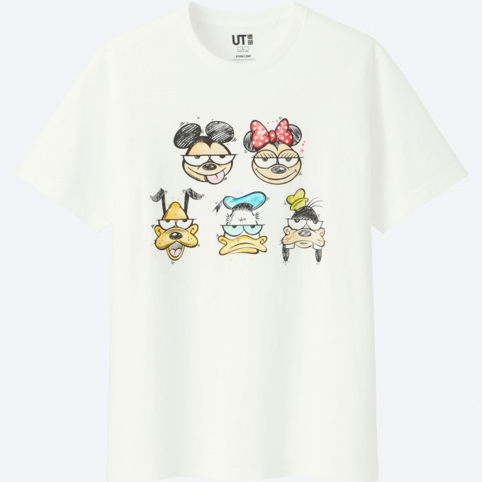 ユニクロ「UT」ミッキーマウスがテーマのTシャツ、長場雄ら6名のアーティストが独自のタッチで描く｜写真18