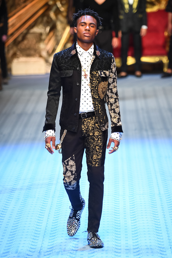 ドルチェ＆ガッバーナ(DOLCE&GABBANA) 2019年春夏メンズコレクション  - 写真2