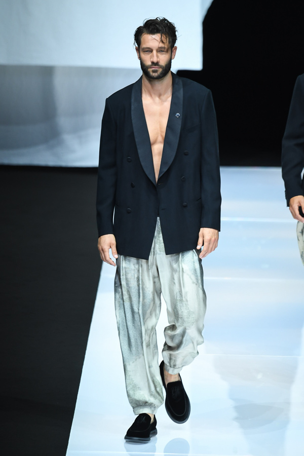 ジョルジオ アルマーニ(Giorgio Armani) 2019年春夏メンズコレクション シルエット - 写真85