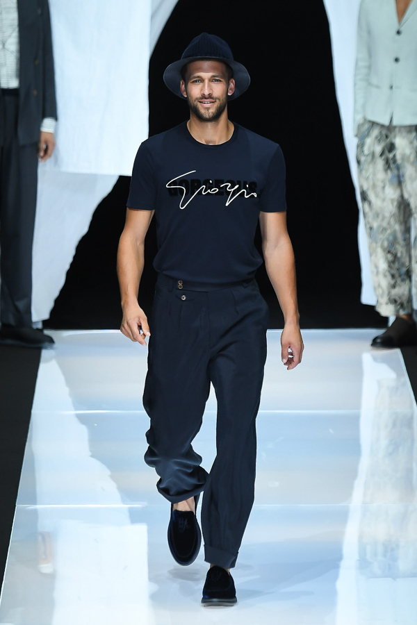 ジョルジオ アルマーニ(Giorgio Armani) 2019年春夏メンズコレクション シルエット - 写真87