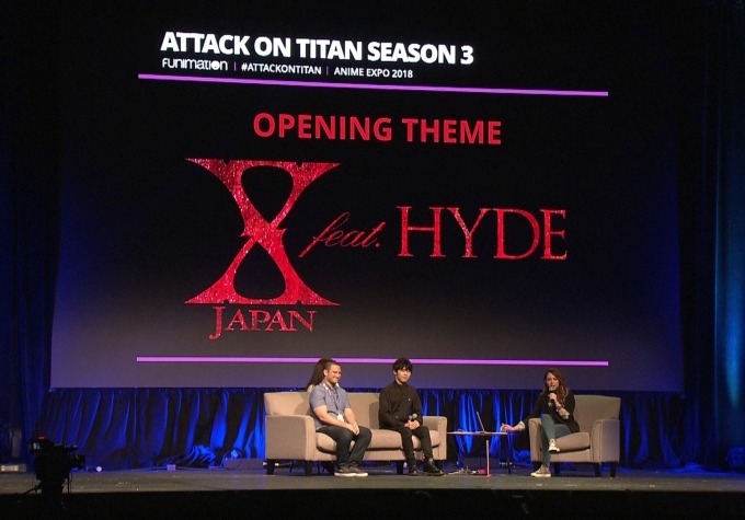 HYDE, X JAPAN Red Swan 進撃の巨人 Season3｜写真4