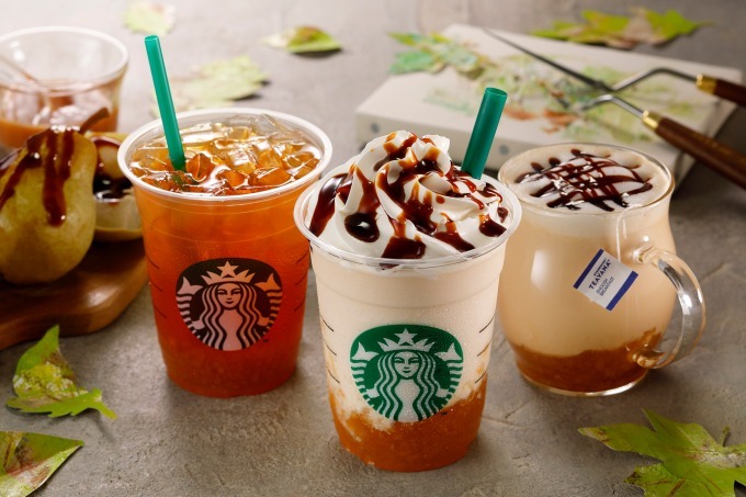 スターバックス(Starbucks Coffee) キャラメリー ペアー フラペチーノ｜写真1