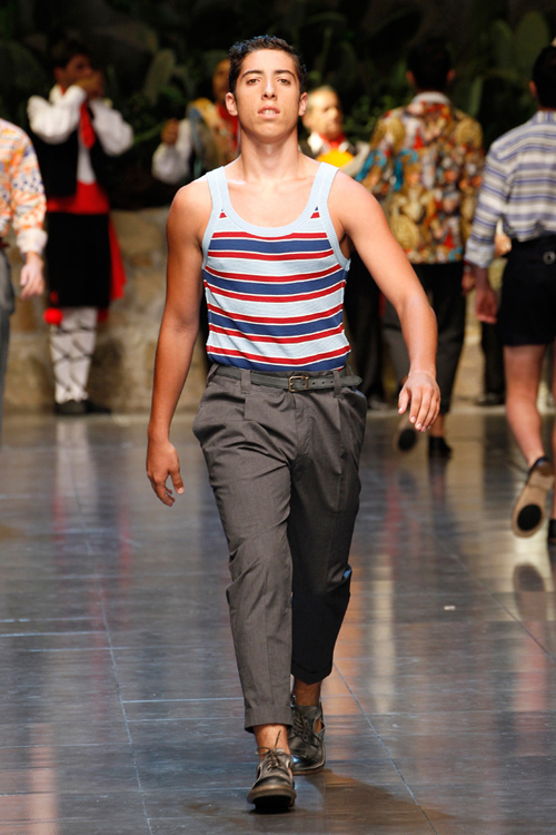 ドルチェ＆ガッバーナ(DOLCE&GABBANA) 2013年春夏メンズコレクション  - 写真11