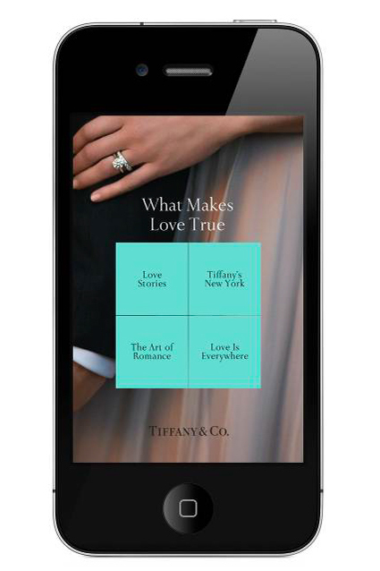 あなたの“恋のベストショット”がポストカードに！ティファニー専用サイトとiPhoneアプリで実施中｜写真2