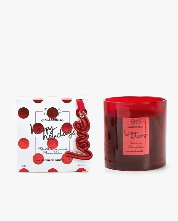 ZARA HOME“クリスマスの香り”のルームフレグランス、菓子イメージのキャンドル＆ディフューザー｜写真15