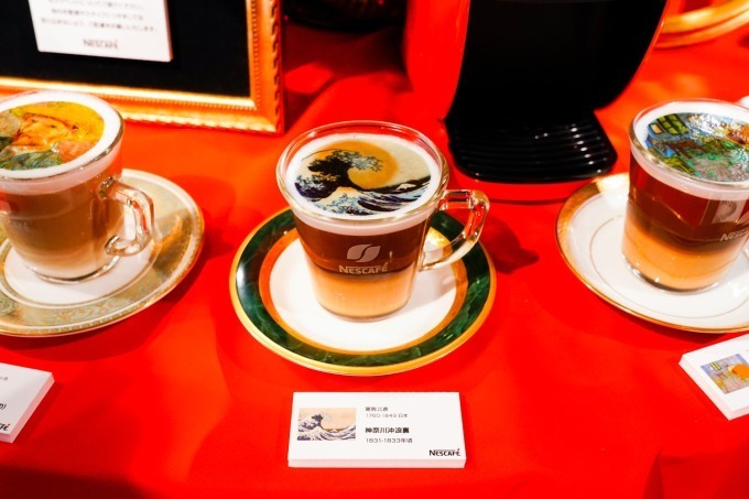 ネスカフェ 原宿で“名画のラテアート”が楽しめる「飲める美術展」開催｜写真22