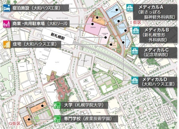 「新さっぽろ駅」周辺が大規模複合開発プロジェクトで生まれ変わる！商業施設・ホテル・マンションなど続々｜写真3