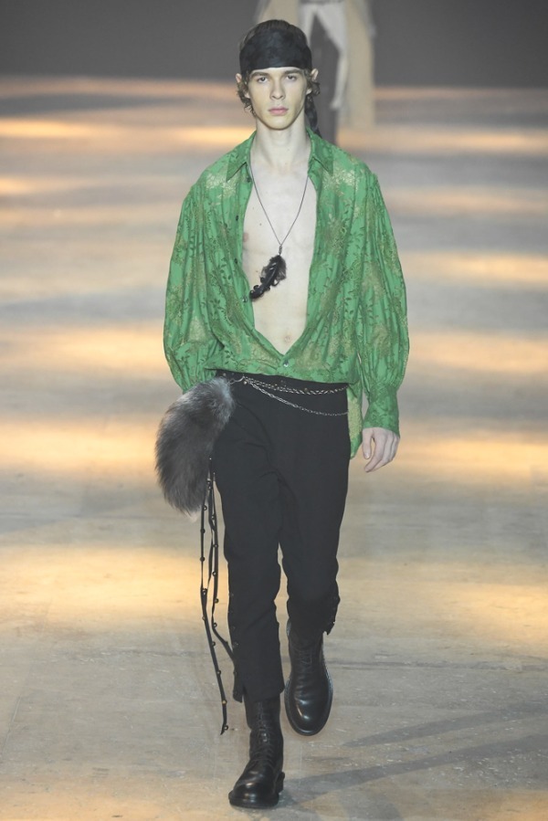 アン ドゥムルメステール(ANN DEMEULEMEESTER) 2019-20年秋冬メンズコレクション  - 写真18