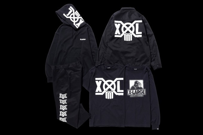 XLARGE×バウンティーハンター、両ブランドのロゴをミックスさせたメンズジャケットやTシャツなど｜写真18