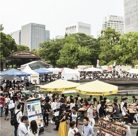 日本最大級のビアガーデン「ヒビヤガーデン 2019」“都会のオアシス”日比谷公園で世界のビールを｜写真13