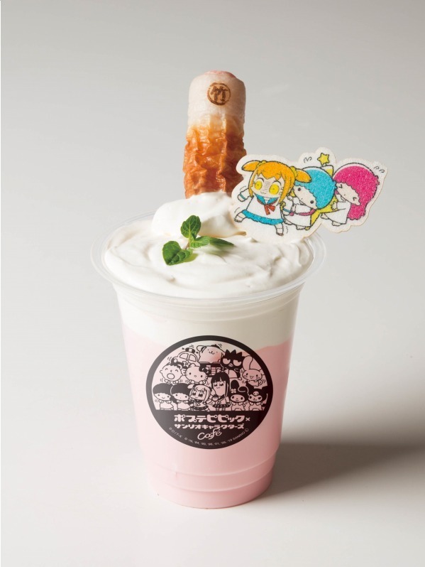 ポプテピピック×サンリオコラボカフェが池袋に、ポム子＆ピピ美がハローキティにコスプレ！？｜写真7